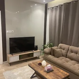 فاخرة غرفة نوم وصالة شقة